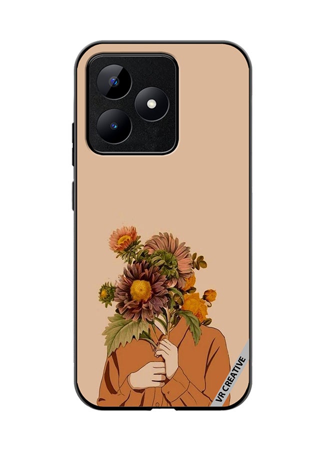 VR CREATIVE Protective Case Cover For Realme C53 Pettie Design Multicolour - Image 1