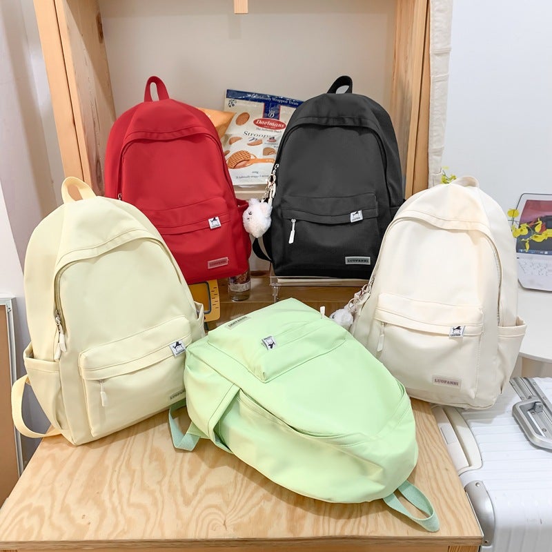 Fresh Sweet Girl Backpack Simple Campus Style School Bag - Image 2