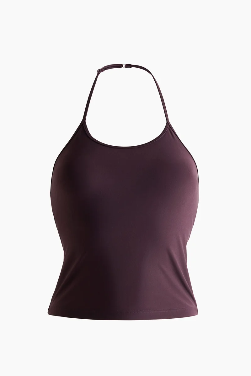 H&M  Integral-bra sports tankini top with Lycra® for Women | Best Price UAE