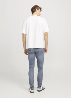 JACK & JONES Mid Wash Distressed Jeans  - Image 2