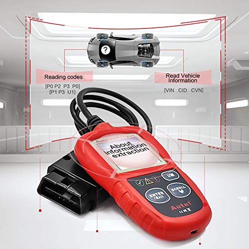 Autel أوتيل أوتولينك AL319 جهاز فحص OBD2 للسيارات قارئ رموز أعطال المحرك أداة تشخيص فحص CAN لجميع سيارات بروتوكول OBD II منذ 1996 - Image 4