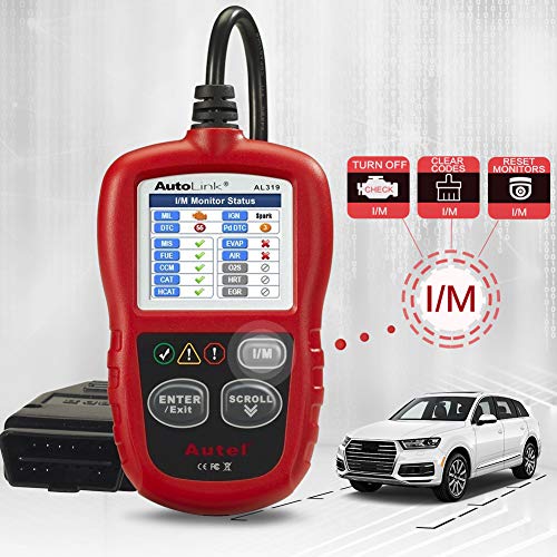 Autel أوتيل أوتولينك AL319 جهاز فحص OBD2 للسيارات قارئ رموز أعطال المحرك أداة تشخيص فحص CAN لجميع سيارات بروتوكول OBD II منذ 1996 - Image 3