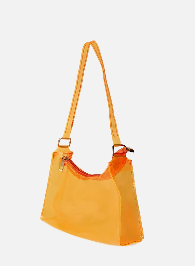 صوص هاوت حقيبة إيف الشفافة الصغيرة الملونة