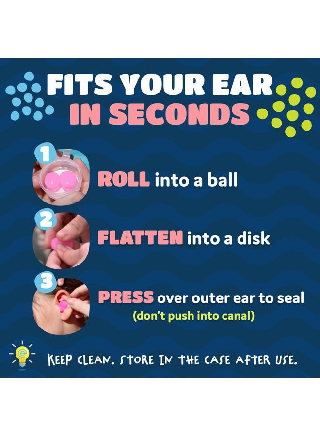 Putty Buddies (Floating) Soft Silicone Earplugs Tan 3 Pair Pack - Image 5