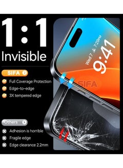 Glass iPhone 16 Pro Screen Protector with Camera Lens Protector, HD 9H Hardness | Shatterproof | Bubble Free | Scratch Resistant Kit for iPhone 16 Pro 6.3" (Boxed, with Installation Tool)  - Image 4