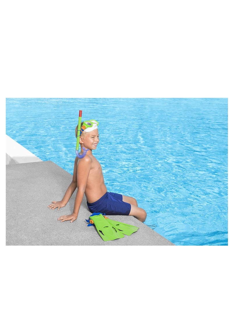 Bestway Bestway kids snorkel mask anti-leak, uv protected, adjustable - +7 Years - No:25019  - Image 1