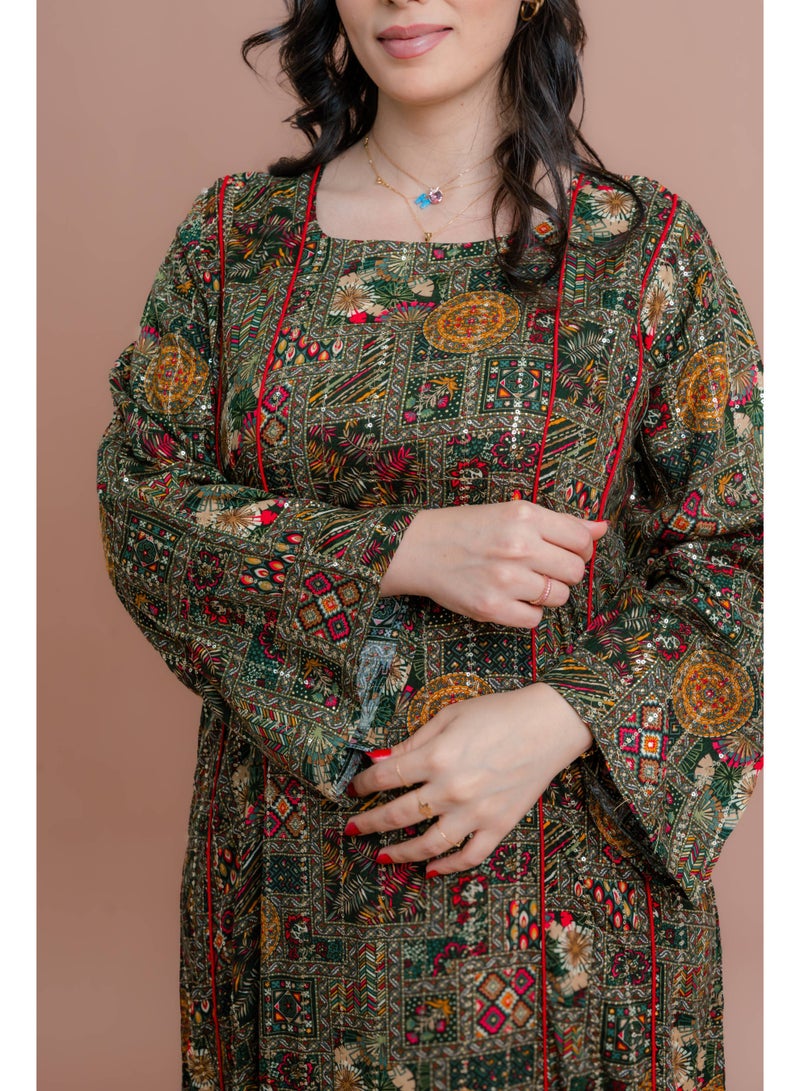 اكسا ماكسي هندسي تجريدي - Image 4