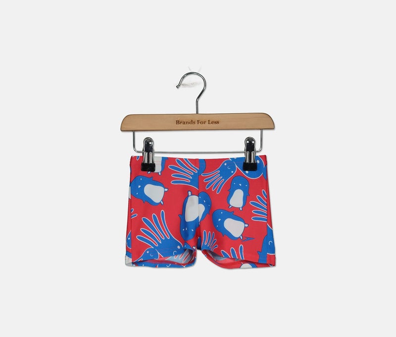 speedo Toddlers Boys Swimwear Short, Red  - Image 1