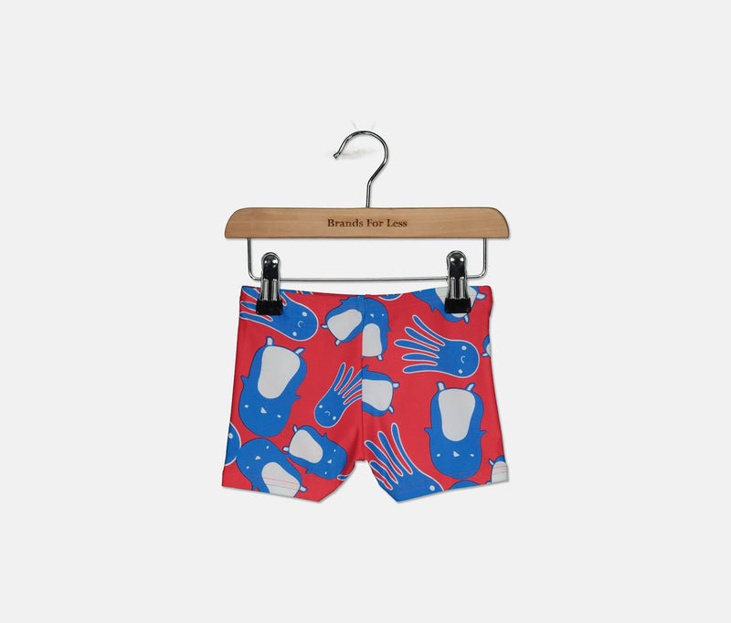speedo Toddlers Boys Swimwear Short, Red  - Image 2