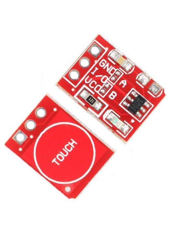 3-Pieces TTP223 Capacitive Touch Sensor Module – Digital Touch Switch for Arduino, Raspberry Pi & DIY Electronics - Image 1