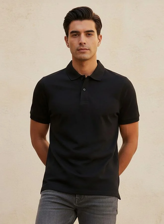 Splash FAV Basics Jersey Polo T-shirt with Short Sleeves