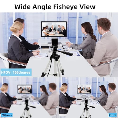 Magnolia 1080P Day&Night Vision USB Camera with Auto IR-Cut Switching, 166Degree Fisheye Lens Wide Angle Webcam, OV2710 30FPS/60FPS/120FPS High Speed Security Camera Plug&Play for Remote Monitoring/3D Printer - Image 4