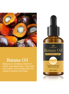 LANEMAY Batana Oil for Hair Growth，100 Percent Pure Batana Oil Organic，Promotes Hair Wellness for Men& Women Enhances Hair & Skin Radiance Hair Oil（30ml）  - Image 3