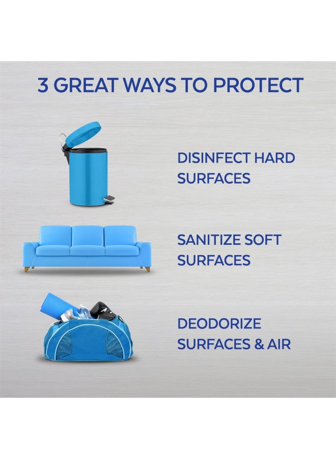 Lysol Disinfectant Spray to Go, Crisp Linen, 1 Ounce (Pack of 3) - Image 5