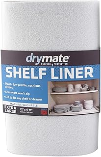 Drymate Premium Shelf Liner and Drawer Liner (Set of 2), (12" x 59"), Non Adhesive, Durable, Slip Resistant Ã¢â‚¬â€œ - Image 1