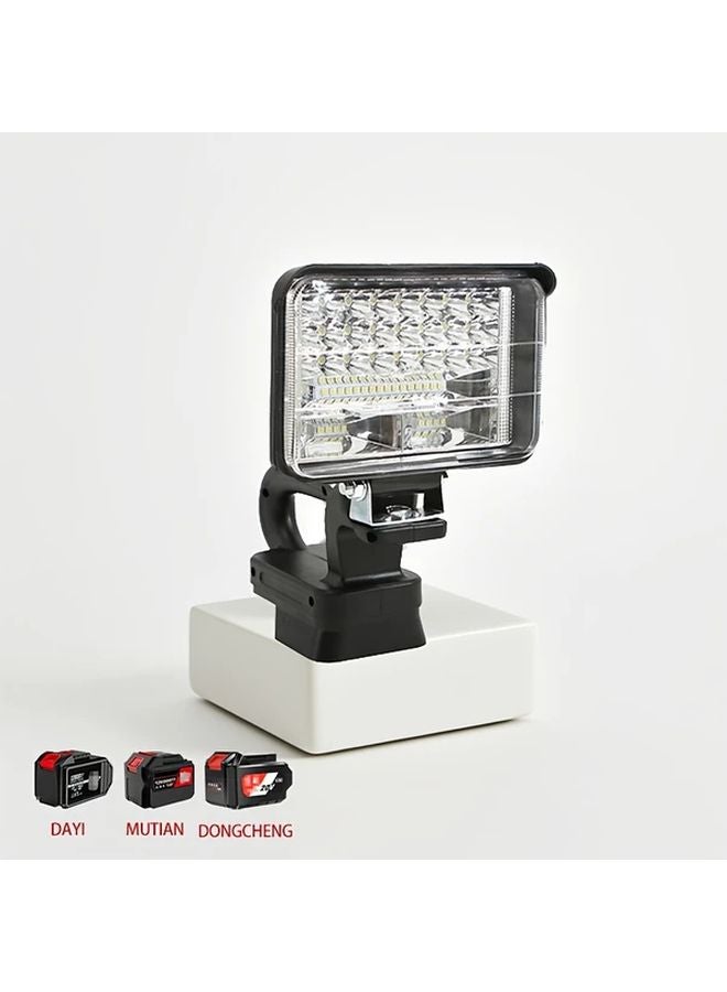 Portable Construction Site Light Compatible With Makita Dayi Dongcheng Batteries Suitable For Dayi A3 - Image 2