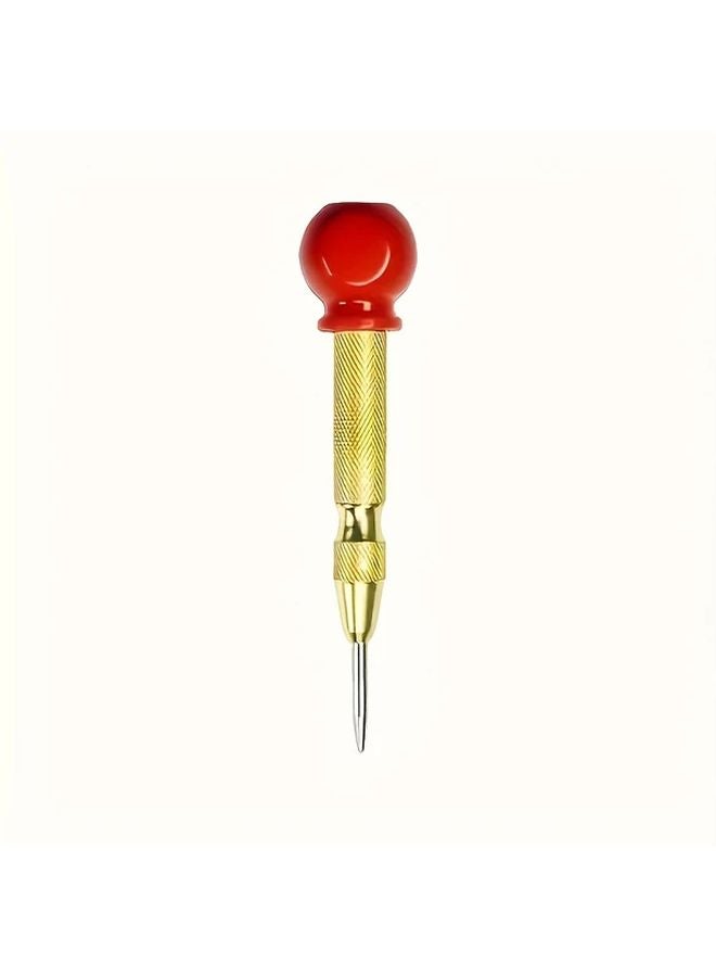 2pcs Automatic Center Punch Tool With Adjustable Spring Loaded Drill Bit Impact Mechanism - Image 2