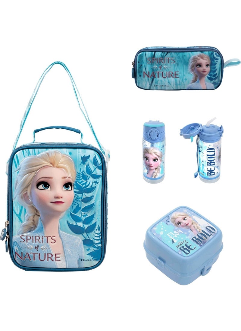 Disney FROZEN Lunch Box Salto Spirits (4 Piece Set)  - Image 1