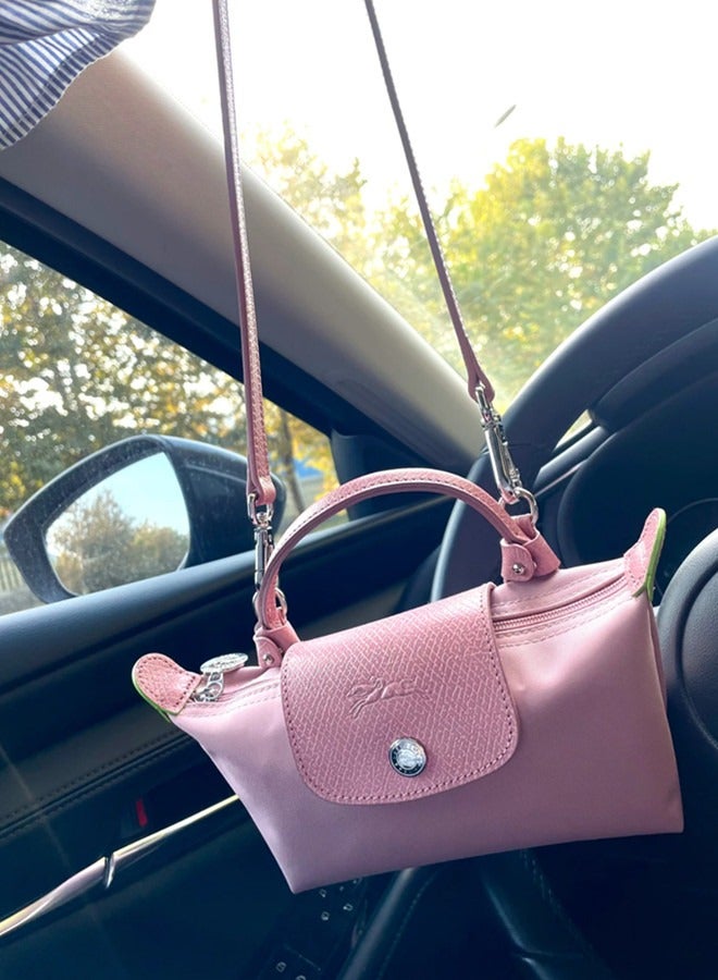 Longchamp women's Classic Fashion Versatile Mini Makeup Bag Handbag Shoulder Bag Handheld Small Bag  - Image 5