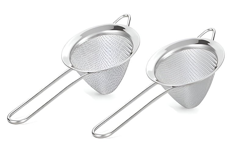 Birdbrid Stainless Steel Fine Mesh Cocktail Premium Food Small Strainer 3 inch 2 - Image 1