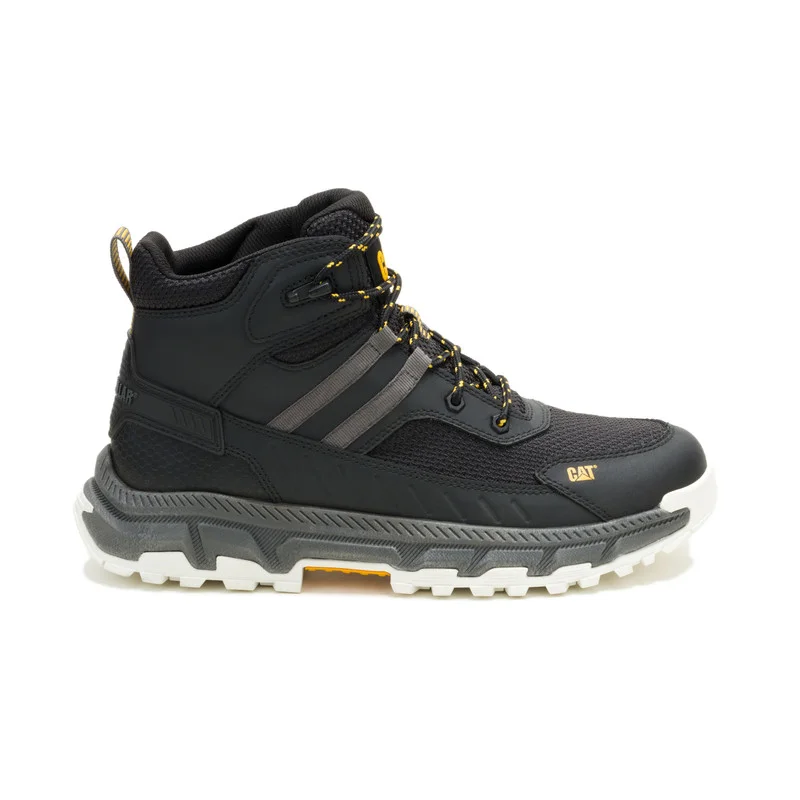 كاتربلر CAT Booster Vent Men’s Lightweight Breathable Sneaker Boot – Slip‑Resistant, Non‑Metallic, Electrical Hazard Protection – Black