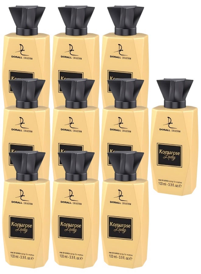 دورال كولكشن 10 قطع عطر كوماروس ليدي 100مل - Image 1
