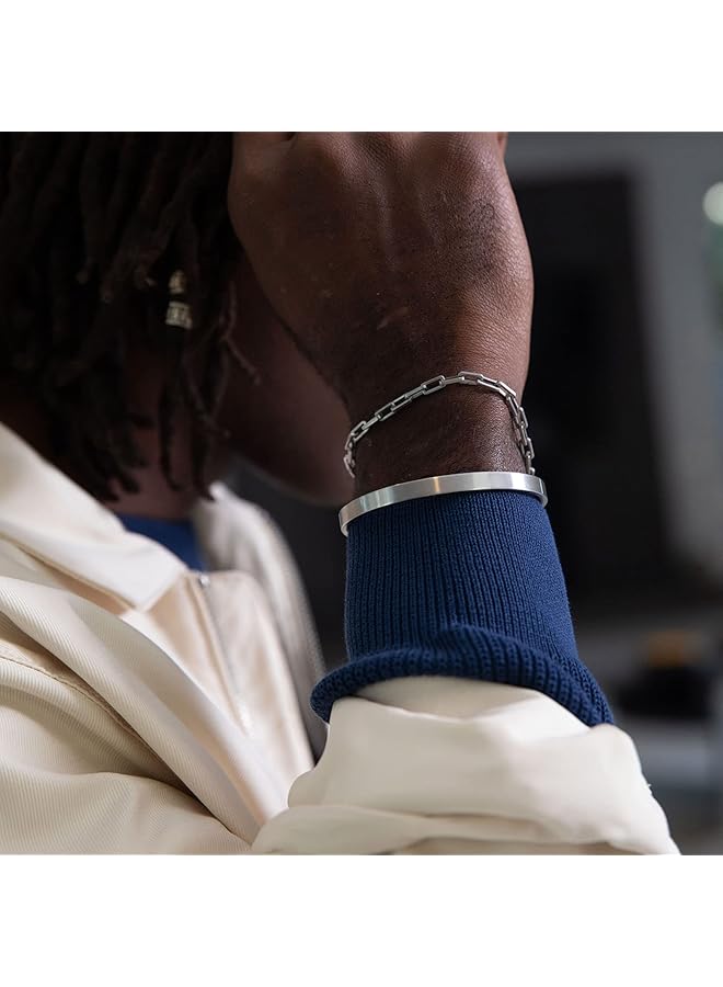 ام في ام تي سوار سلسلة صندوقية للرجال 28200164 - Image 4