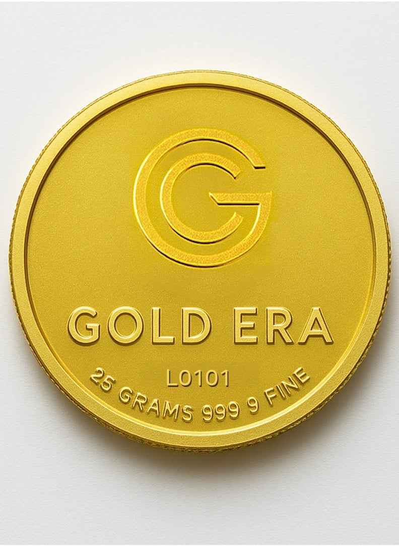 Gold Era Gold Era 25g 24K (999.9) Pure Gold Coin – Solid Gold Coin for Investment, Gifting, Collectors & Wealth Preservation  - Image 3