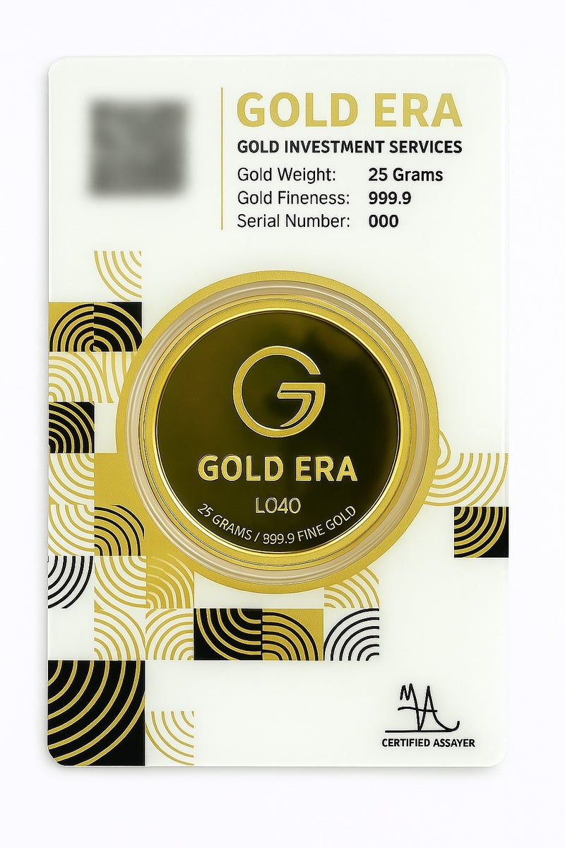 Gold Era Gold Era 25g 24K (999.9) Pure Gold Coin – Solid Gold Coin for Investment, Gifting, Collectors & Wealth Preservation  - Image 2