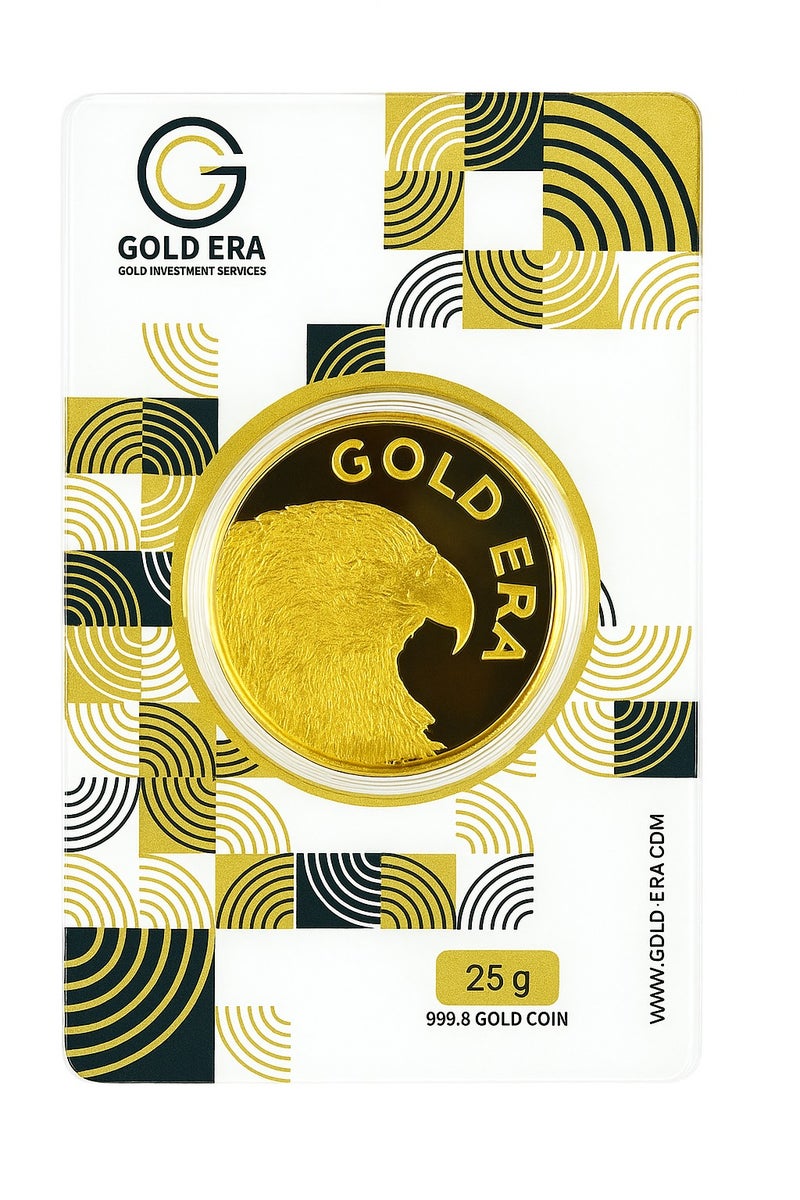 Gold Era Gold Era 25g 24K (999.9) Pure Gold Coin – Solid Gold Coin for Investment, Gifting, Collectors & Wealth Preservation  - Image 1