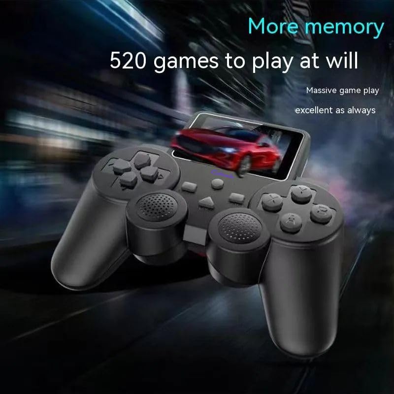 Cubonic PlayTor S10 Portable Retro Gaming Console with 520 Built-in Classic Games | Compact Handheld Design with HD Screen | Plug & Play Gamepad for Kids & Adults – Travel Friendly - Image 4