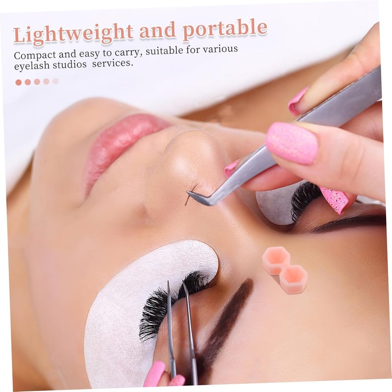 Generic 200pcs for Glue Storage Lightweight Lash Tools for Eyelash Grafting and Extensions Streamlined Professional Use for Mobile Services - Image 5