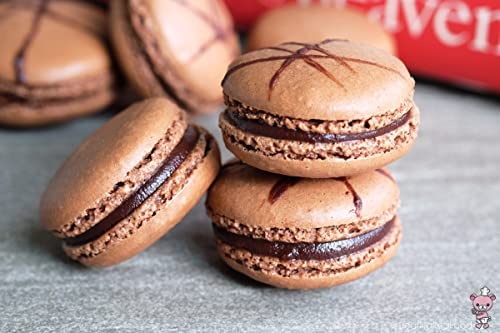 MoldBerry 30 Cavity Macaroon Mat Silicone Macaroon Sheet for Bake Pans Macaroon Pastry Cookie Making Non Stick Reusable Macaroon Mould Pack of 2 Multi Color - Image 3