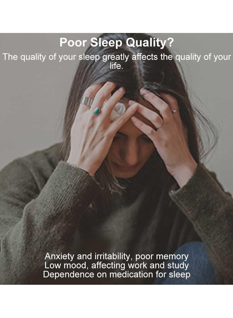 SYOSI Calm Palm Sleep Aid Device USB Charging Holding Sleep Aid Instrument Sleeping Aids Device for Fast and Deep Sleep Mini Hand Held Sleeping Aids Device for Insomnia Relief Relieve Anxiety - Image 4