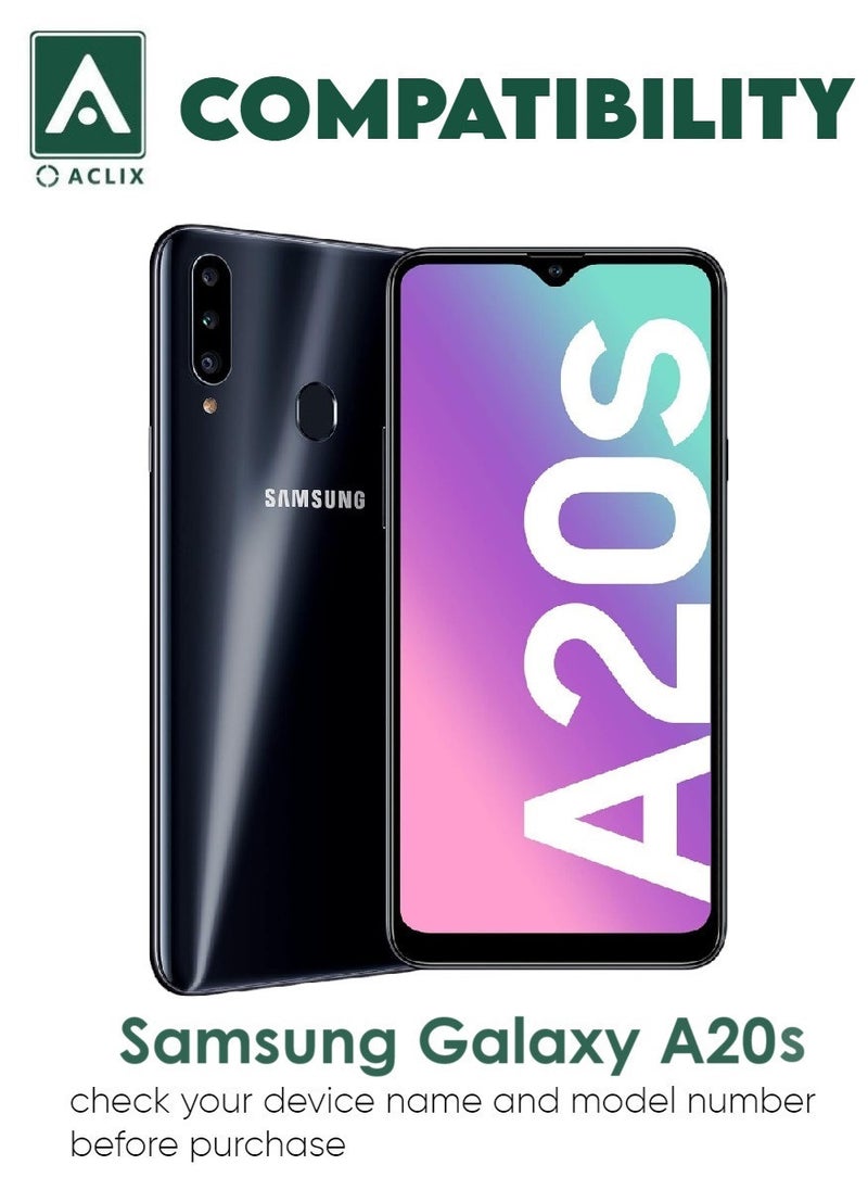 ACLIX 3 Pieces Antistatic ESD Dustproof Premium Quality High Definition Tempered Glass Screen Protector Designed For Samsung Galaxy A20s - Image 3