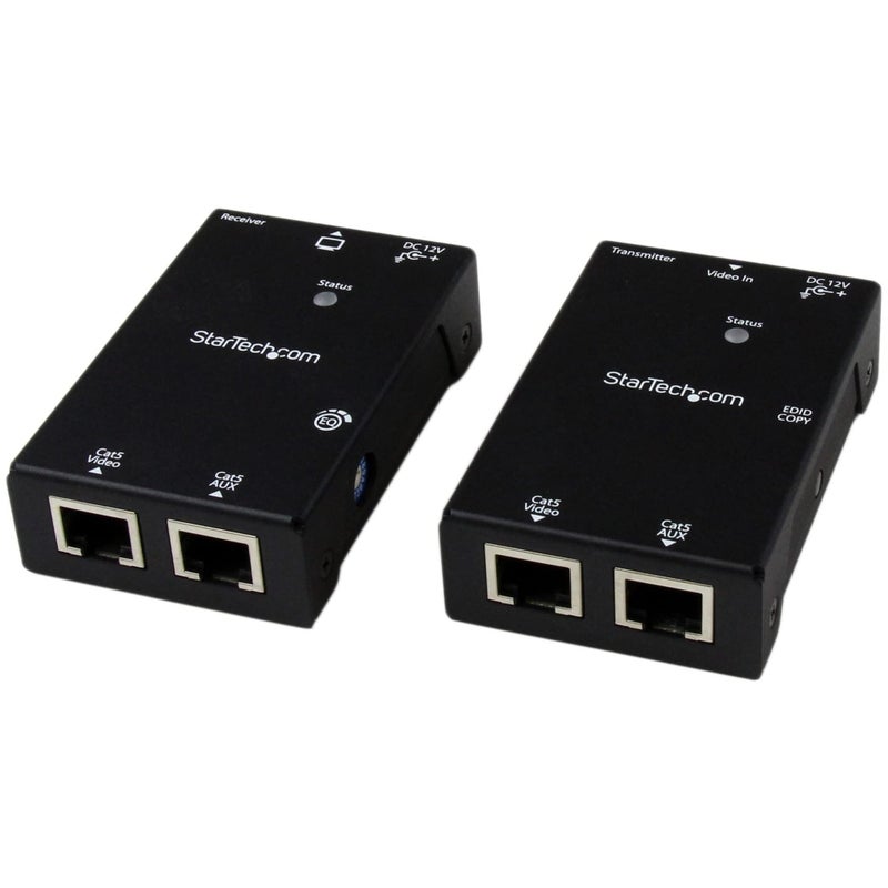 Startech.com StarTechcom HDMI Over CAT5e CAT6 Extender with Power Over Cable 165 ft 50m HDMI VideoAudio Over Dual Ethernet Cable Extender TAA ST121SHD50 - Image 2