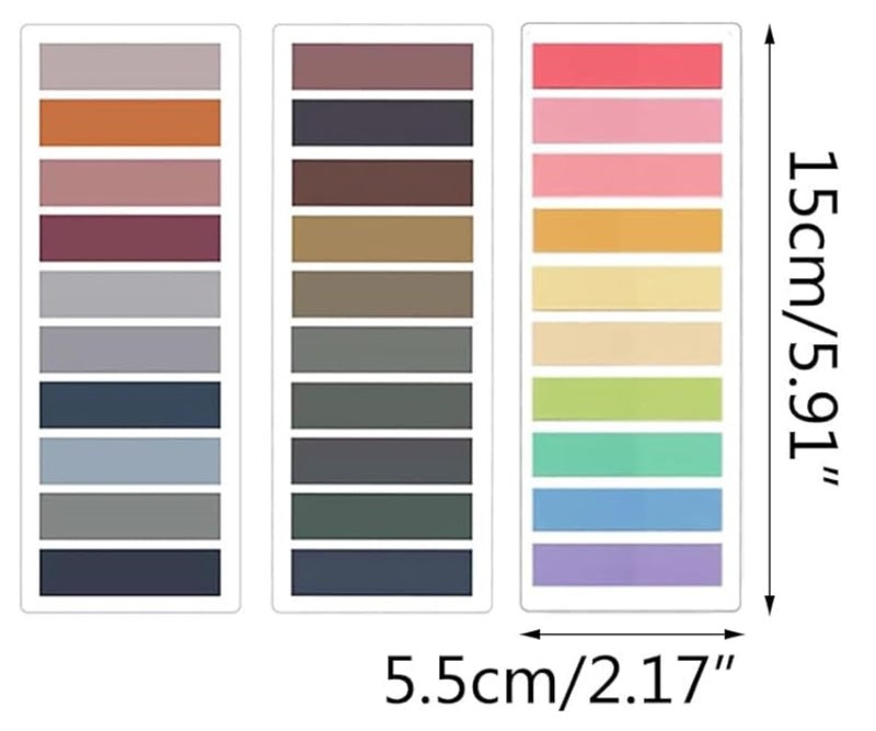 IMPRINT A4 Binder Index Separator (20 Insertable tab Sheets) - Separators for Box Files, Lever Arch Files, Binders Punched- A4 Size with 2 Packs of Book Tabs in 20 Colours (Total 400 Tabs) - Image 5