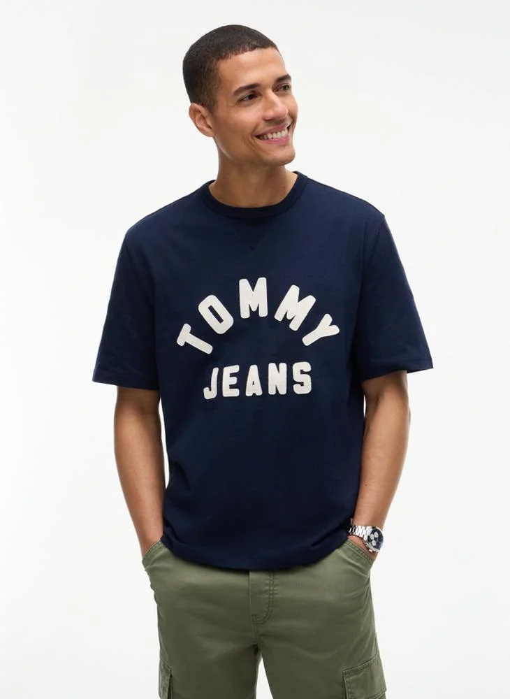 Classic Logo Oversized Jersey T-Shirt