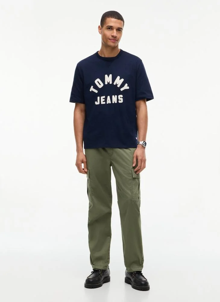 Tommy Jeans  Classic Logo Oversized Jersey T-Shirt for Men | Best Price UAE