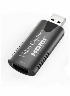 4K HDMI Video Capture Card, HDMI to USB 3.0 Record Capture Device, 1080P 60FPS Record Capture Device Adapter