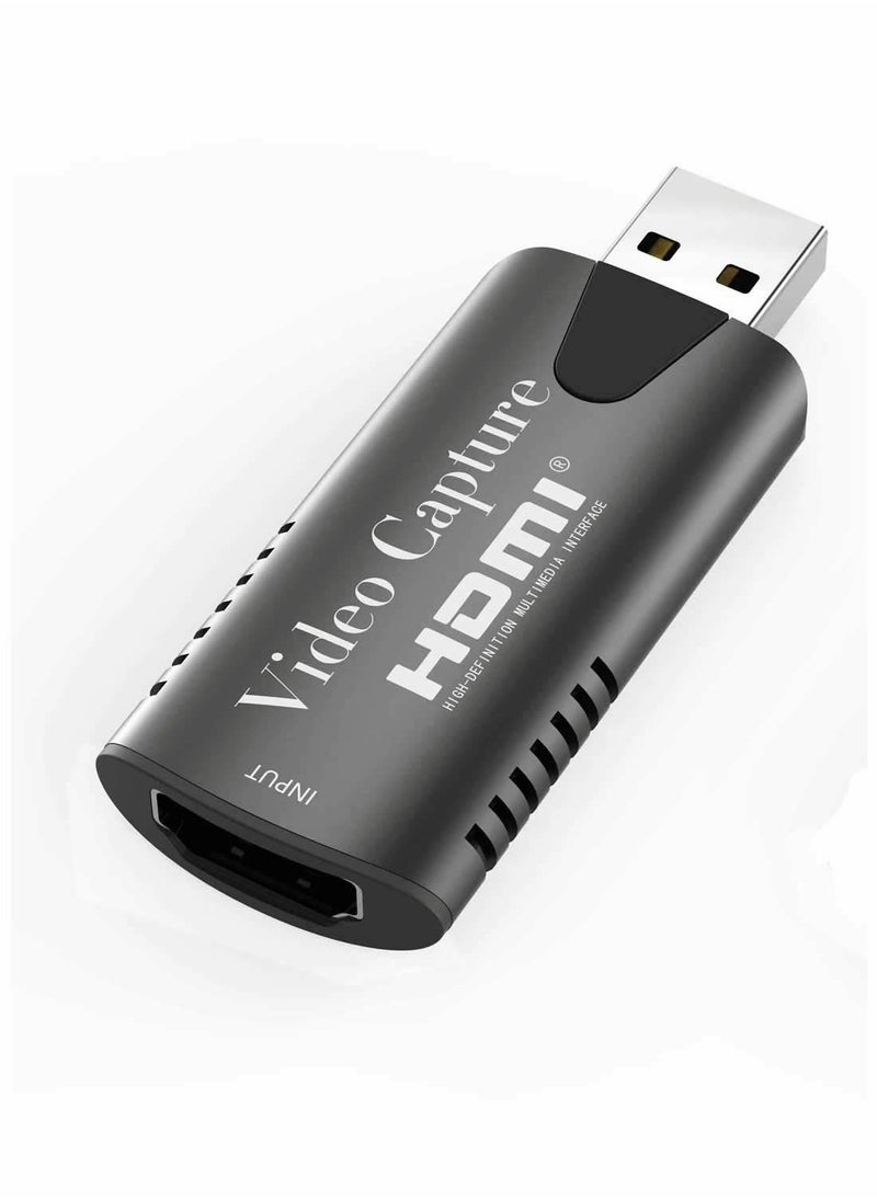 Generic - 4K HDMI Video Capture Card, HDMI to USB 3.0 Record Capture Device, 1080P 60FPS Record Capture Device Adapter - Image 1