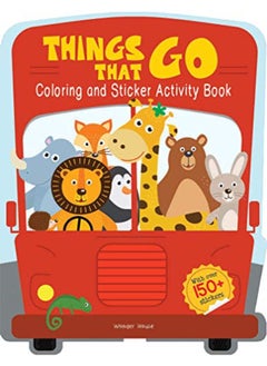 Wonder House Books Things That Go - Coloring and Sticker Activity Book (With 150+ Stickers) 