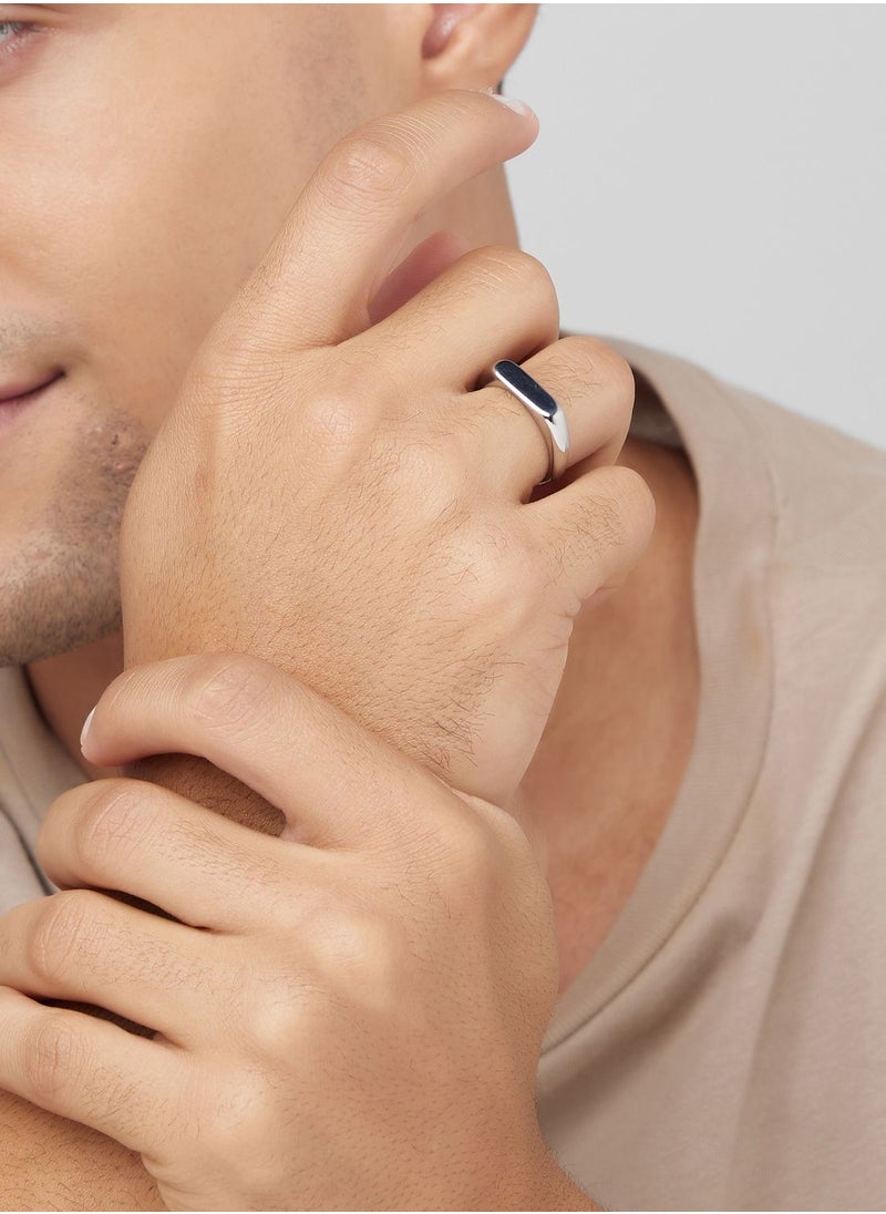 Seventy Five - Titanium Steel Ring - Image 1