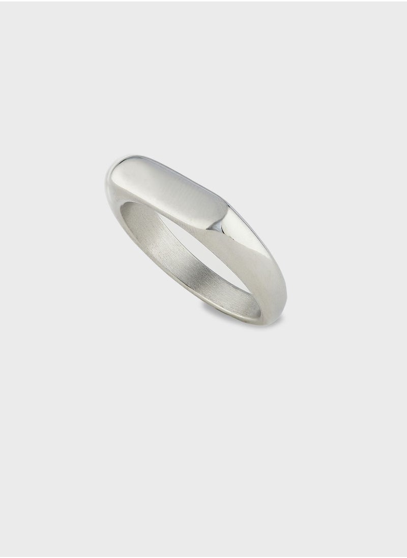 Seventy Five - Titanium Steel Ring - Image 1