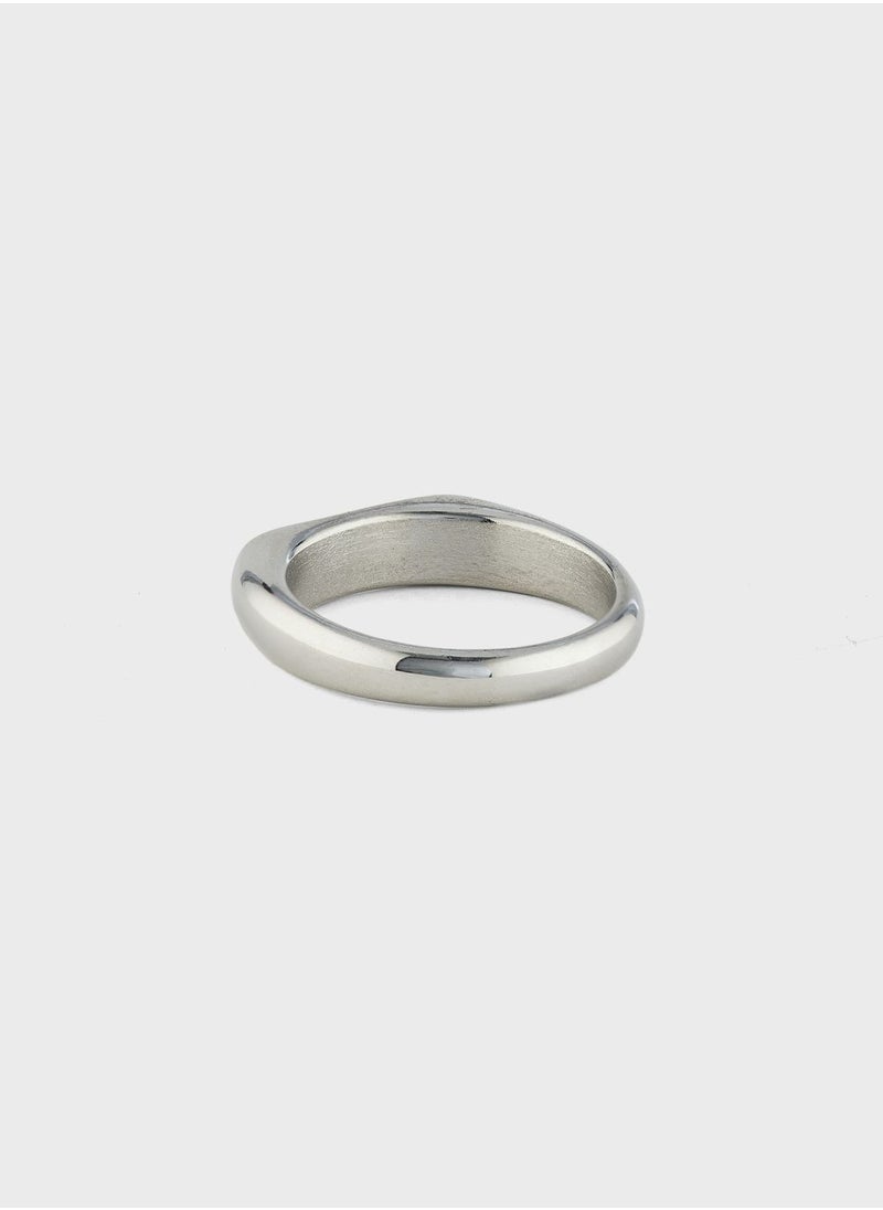 Seventy Five - Titanium Steel Ring - Image 1