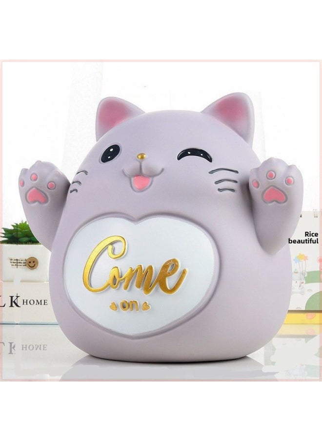 Generic Internet Red Cartoon Twelve Zodiac Dog Dragon Horse Sheep Piggy Bank Fall-resistant Cute Piggy Bank-Color:Unicorn (white)-Size:Medium Size Can Be Deposited And Withdrawn  - Image 4
