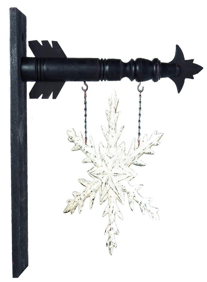 كي&كي إنتيريورز لوحة تعليق زخرفية بديلة من K&K Interiors على شكل سهم، لون أبيض