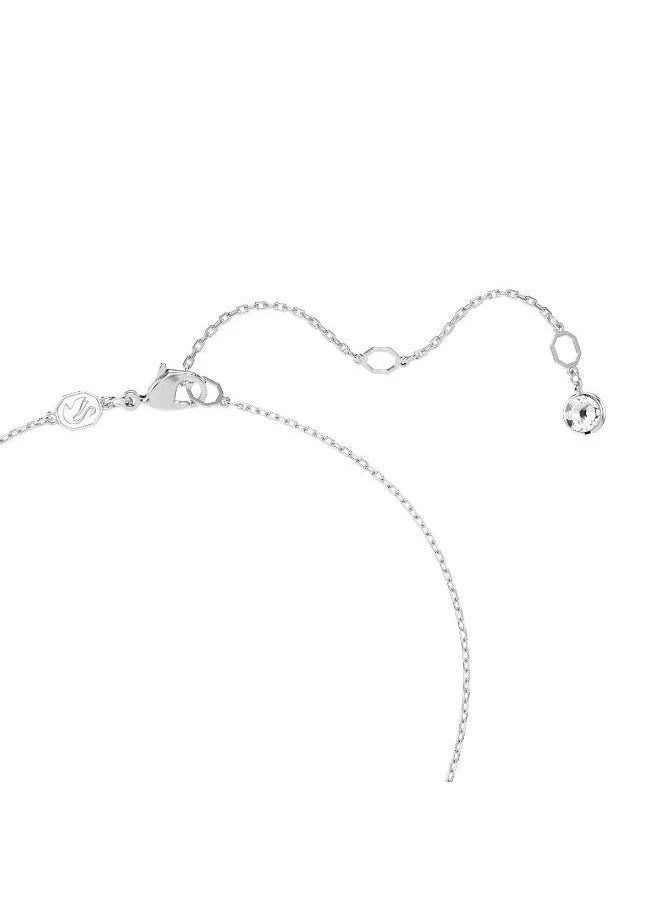سواروفسكي Dextera Drop Detail Long Necklace