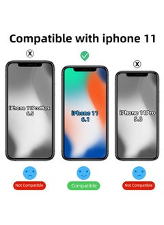 SANMUGEED Clear Magnetic Compatible with iPhone 11 Case [Compatible with Magsafe] [Not Yellowing] Slim Thin Shockproof Protective Bumper Cover Phone Case Cover 6.1 Inch  - Image 2