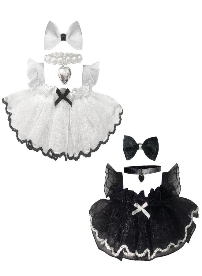 LAYASIMON 2 Set Clothes for 3.9 inch / 10cm Dolls (Without Dolls) - Suitable for 4.0.Sets and Accessories, Suitable for Collectors and As Gifts. (Style 3) - Image 1